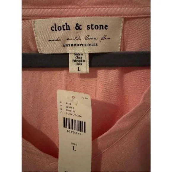 Anthropologie Pink Tunic Knee-Length Dress - Picture 3 of 4